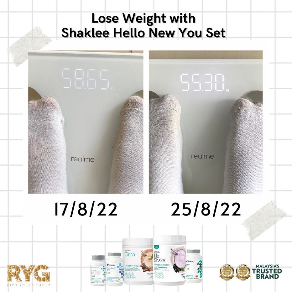 shaklee hellow new you set lose weight